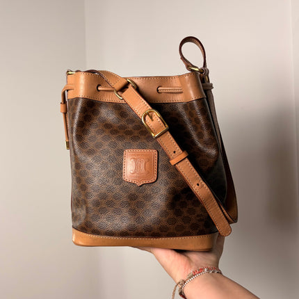 Sac seau pm Céline Macadam