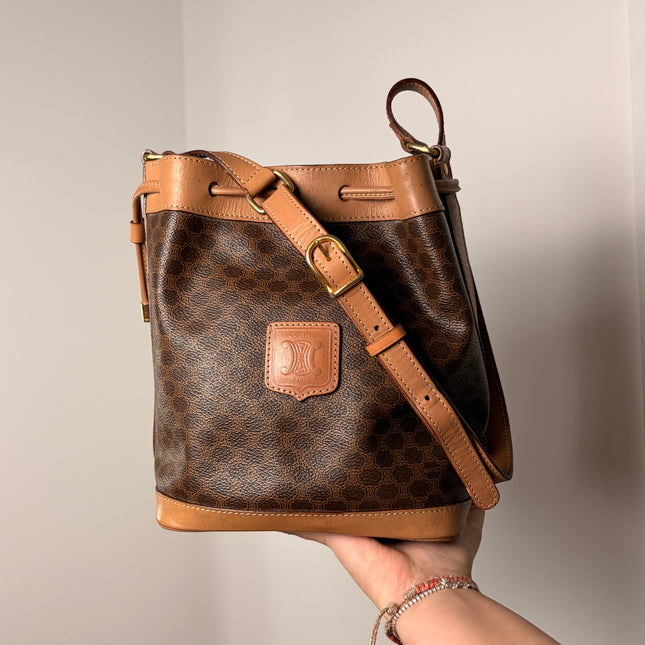 Sac seau pm Céline Macadam