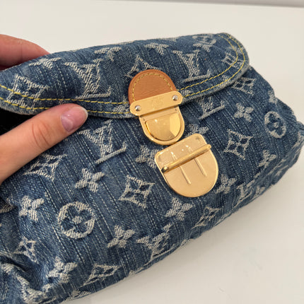 Sac Louis Vuitton Pleaty Denim Monogram