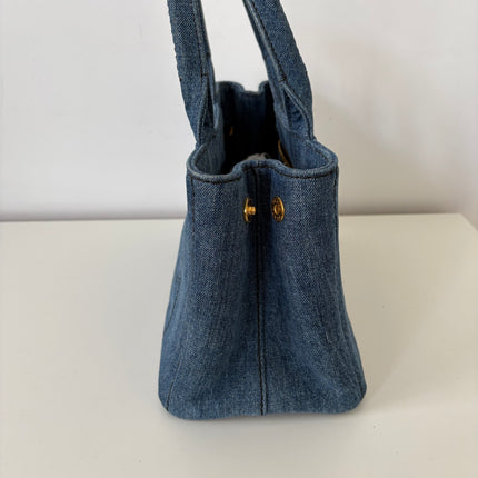 Sac Cabas Denim Prada Tu