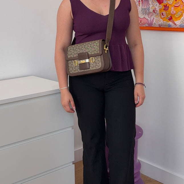 Sac Celine Sulky bandoulière Marron