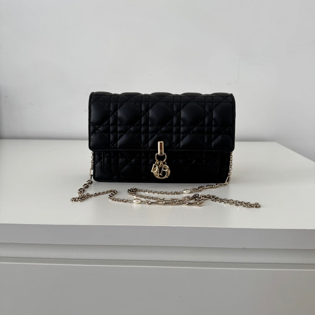 Sac Dior Pochette à chaîne Daily my Dior noir