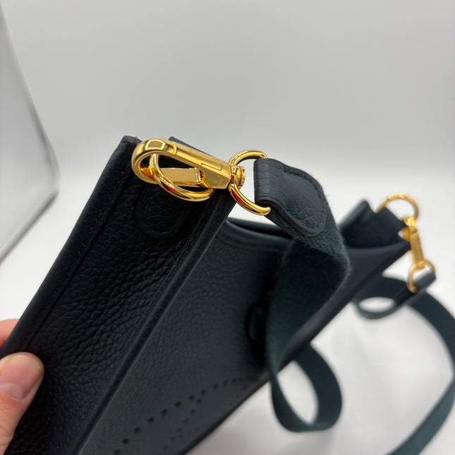 Sac Hermès Evelyne 16 vert cyprès