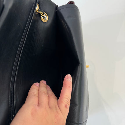 Sac Chanel Timeless 25cm Vintage Noir