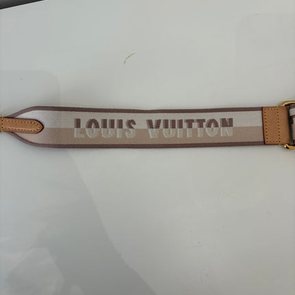 Bandoulière Louis Vuitton beige monogram