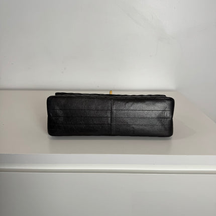 Sac Chanel 2.55 Chevrons 28cm Gris Irisé