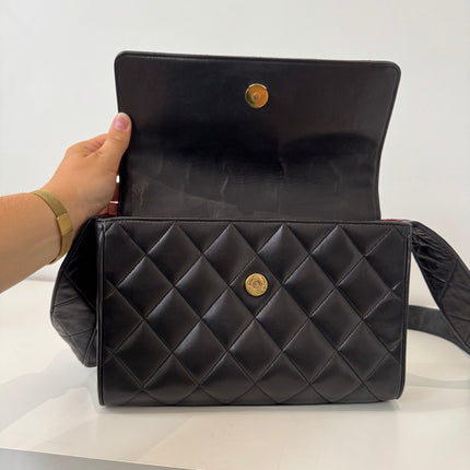 Sac Chanel Bandoulière Matelassé Noir