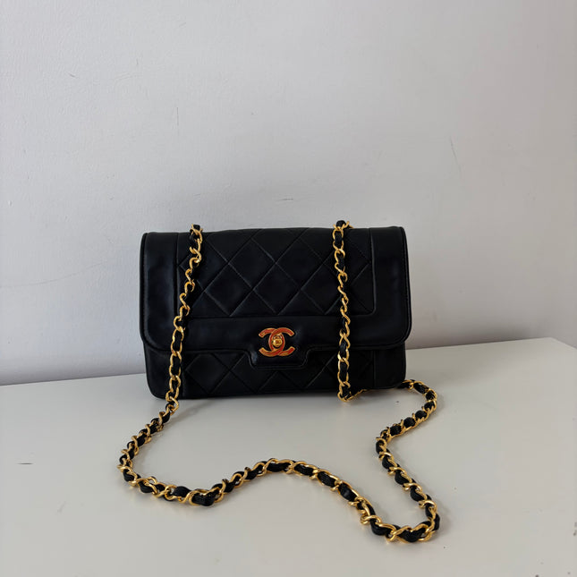 Sac Chanel Diana PM Noir