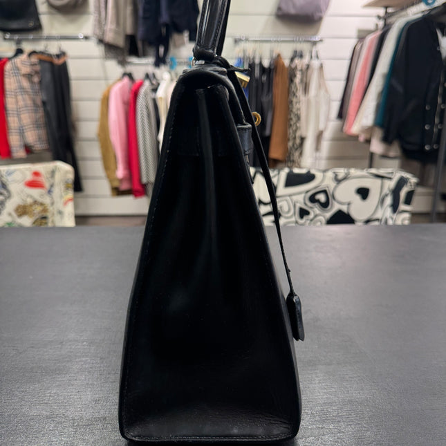 Kelly 32 Hermès Box Noir