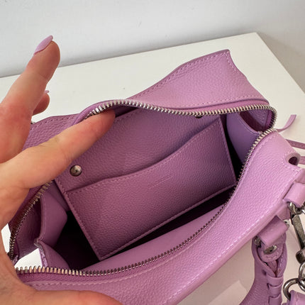 Sac Balenciaga mini neo City lilas