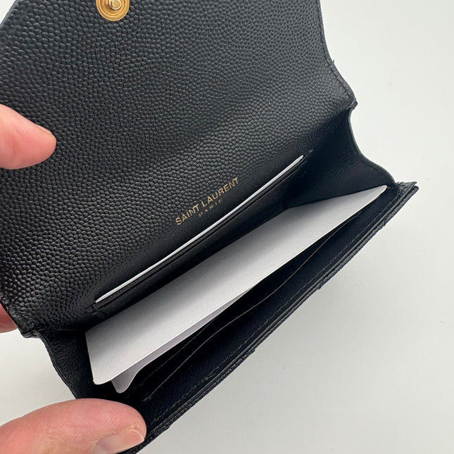Portefeuille Saint Laurent Grain de poudre