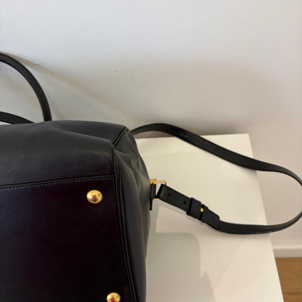Sac Saint Laurent Duffle bandoulière Cuir Noir