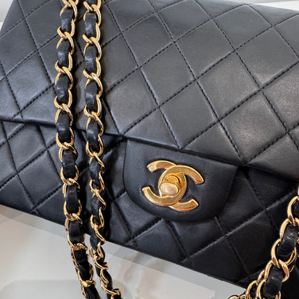 Sac Chanel Timeless vintage 25 cm noir