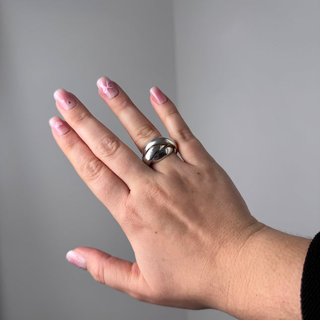 Bague Tiffany & Co. Entrelacés Argent 925 T54