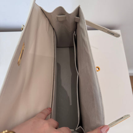 Sac Hermès Kelly 32 Blanc craie