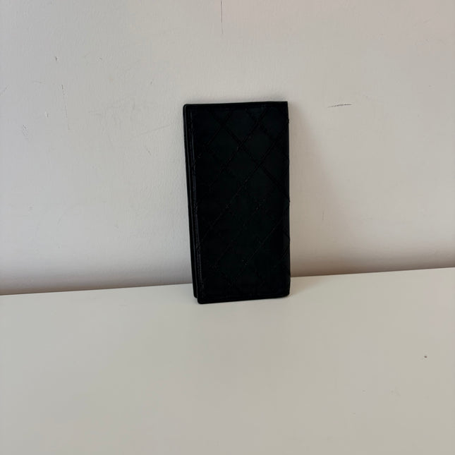 Portefeuille long Chanel noir