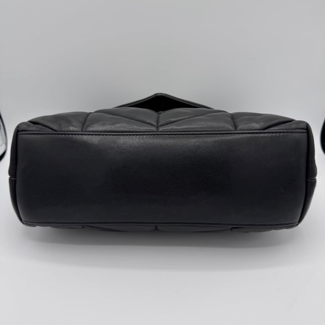 Sac Saint Laurent Puffer Small Noir