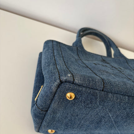 Sac Cabas Denim Prada Tu