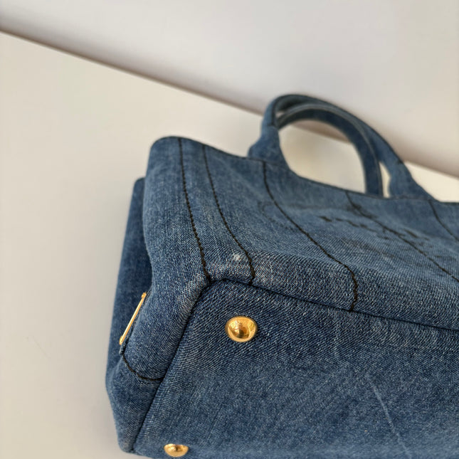 Sac Cabas Denim Prada Tu