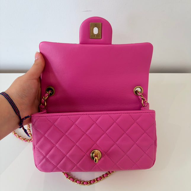 Sac Chanel Timeless Small édition limitée pearl crush rose