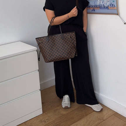 Sac Louis Vuitton Neverfull MM Damier Ébène