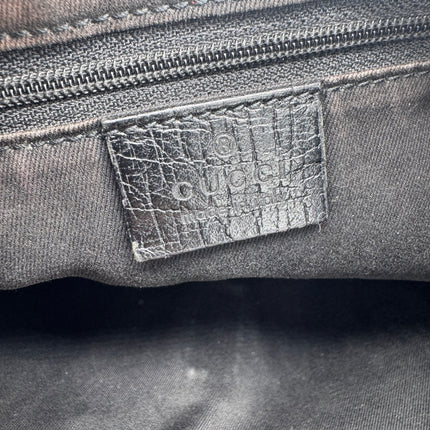 Sac Gucci Jackie toile et cuir noir