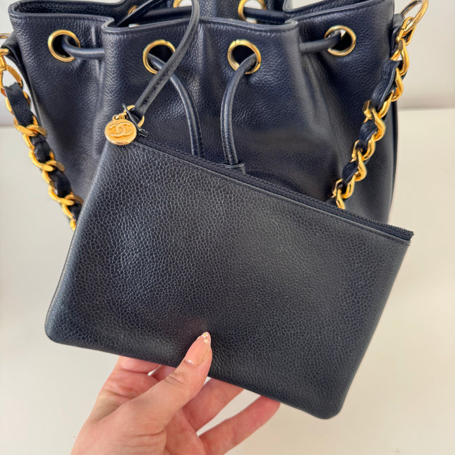 Sac seau Chanel vintage