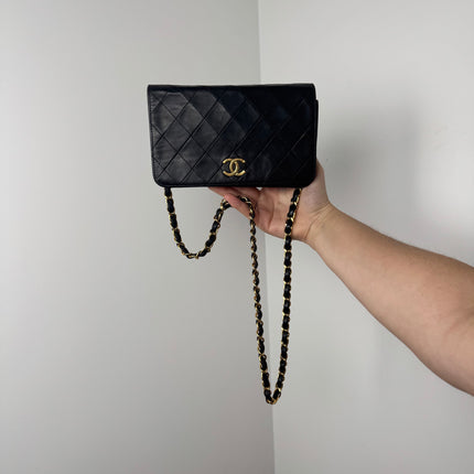 Sac Chanel vintage mademoiselle pm noir