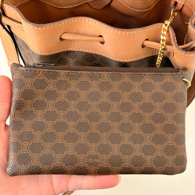 Sac seau pm Céline Macadam