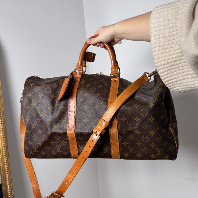 Sac Keepall 50 bandoulière Louis Vuitton
