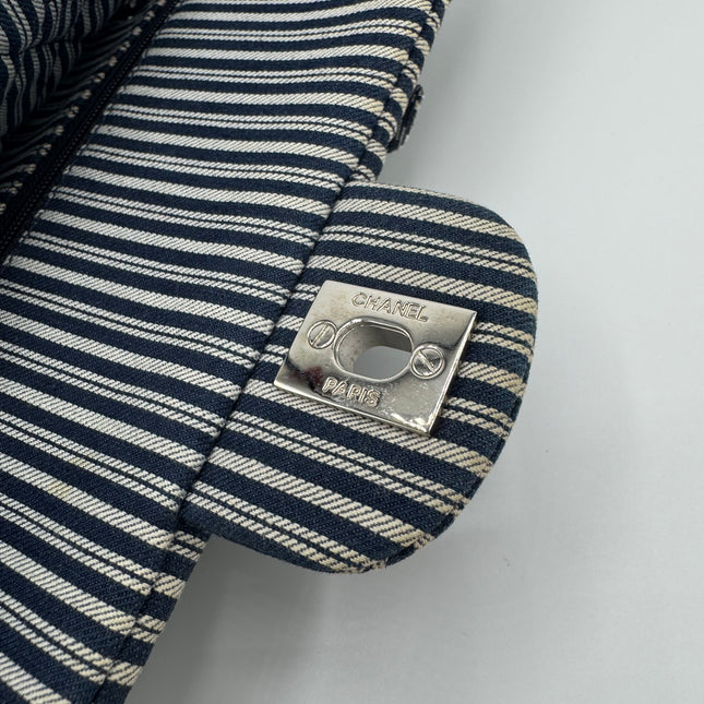 Sac Chanel Timeless Tissu Rayé