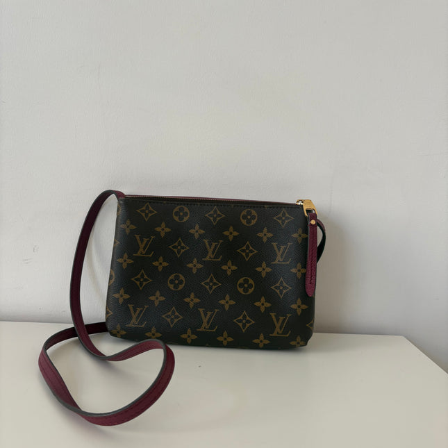 Sac Louis Vuitton Twice Monogram Burgundy