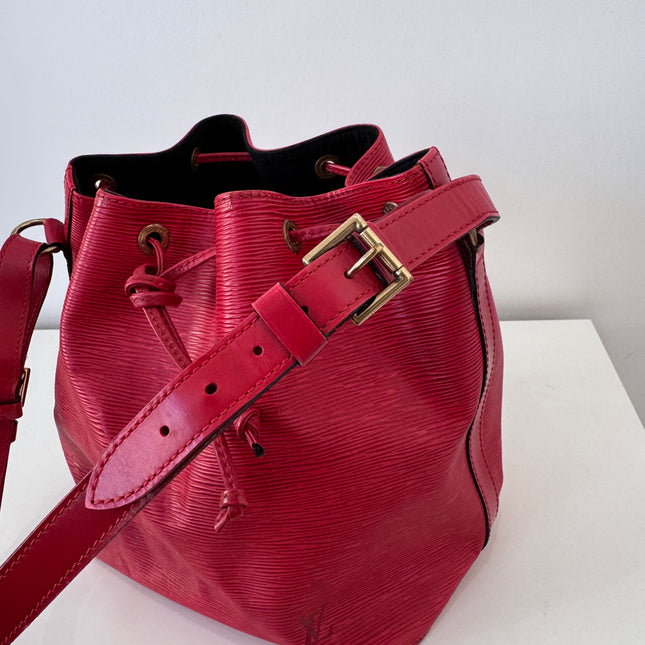Sac Louis Vuitton Noé PM rouge