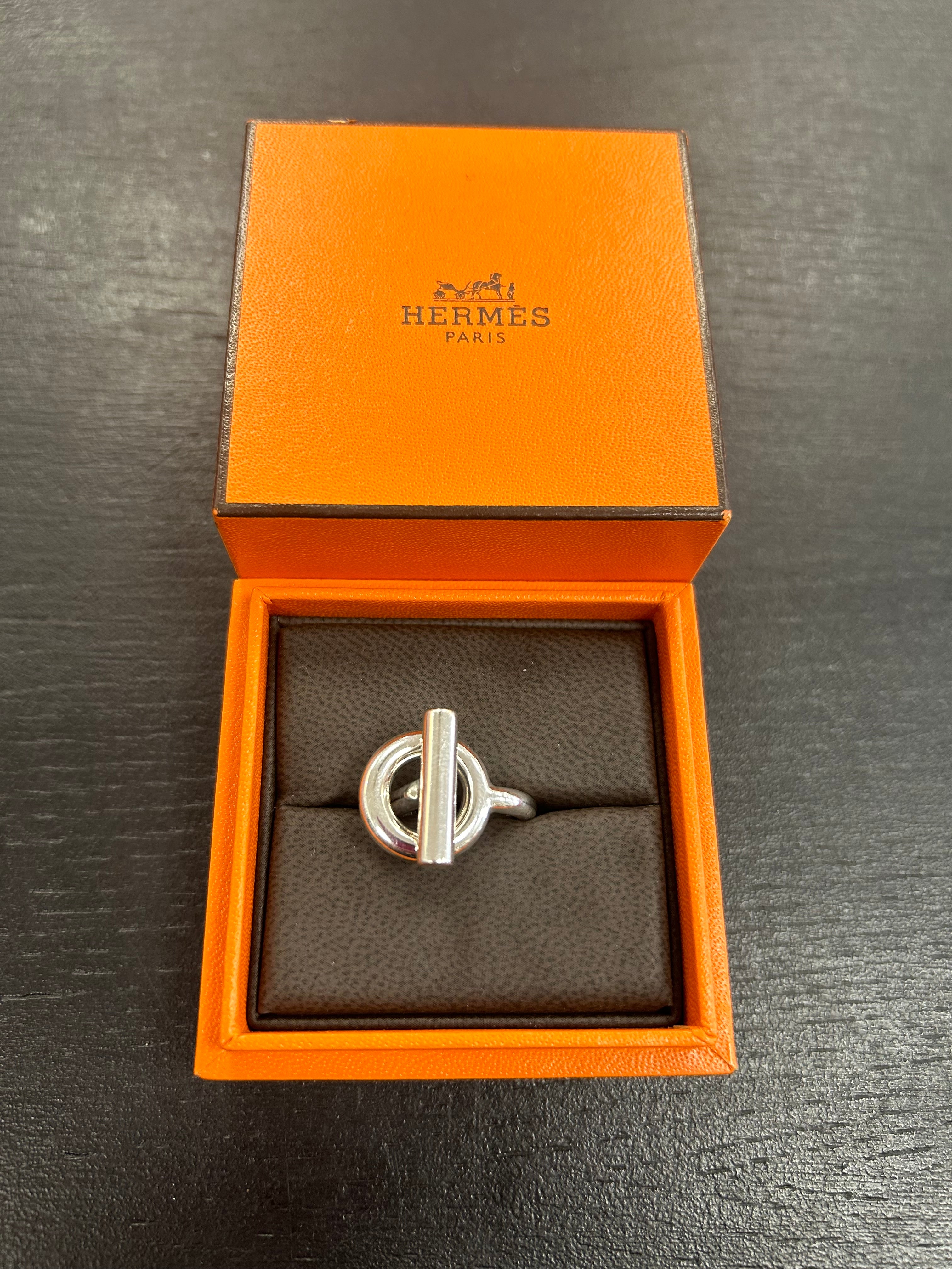 Bague Échappée Hermes T46 - Main Image