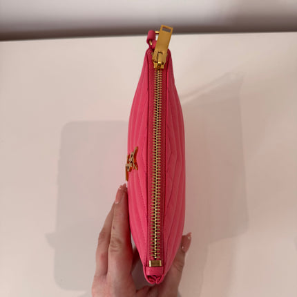 Pochette rose saint Laurent new jolie