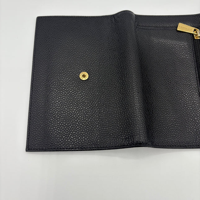 Portefeuille Chanel Cuir caviar