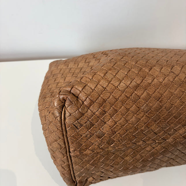 Sac Hobo Bottega Veneta mordoré