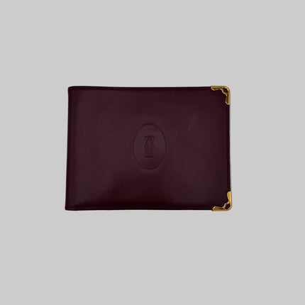 Portefeuille Cartier plat