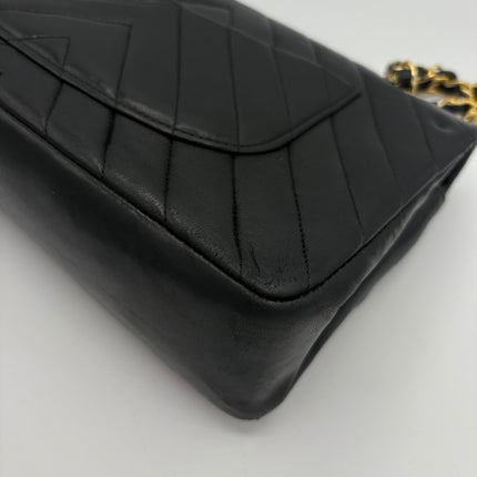 Sac Chanel Timeless chevrons noir