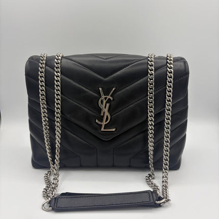 Sac Saint Laurent Loulou small bijouterie argent