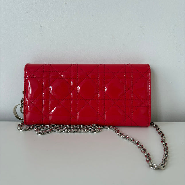 Dior Wallet on chain Géranium