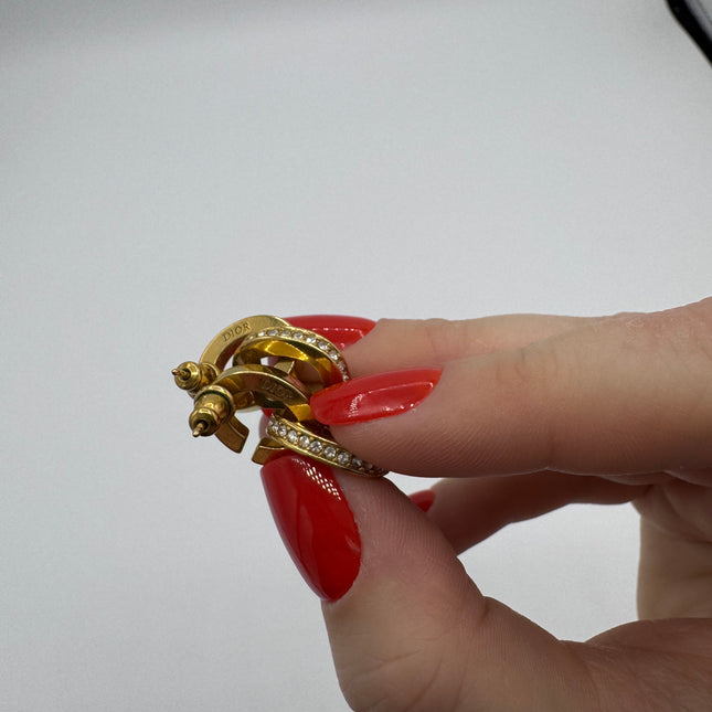 Boucles d’oreilles Dior CD