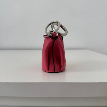 Porte-clés Loewe Éléphant cuir rose