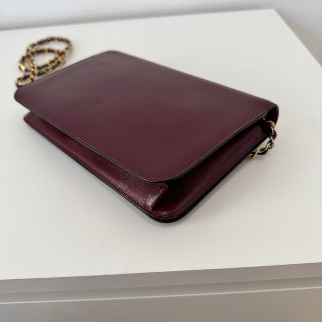 Sac Chanel Bordeaux Bandoulière