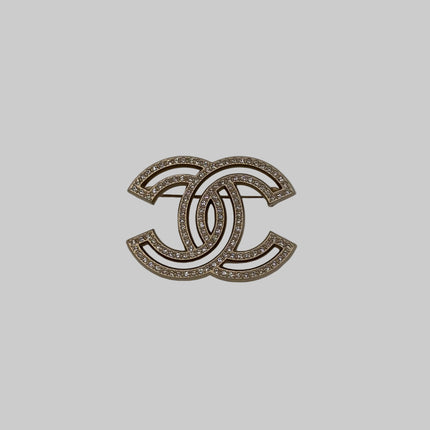 Broche Chanel Strass