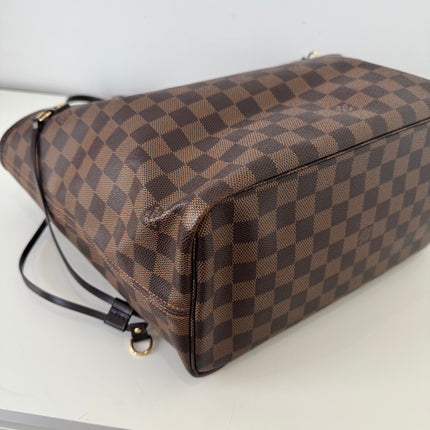 Sac Louis Vuitton Neverfull MM damier ébène