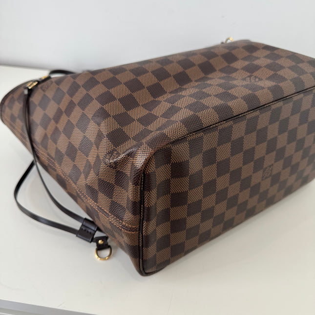 Sac Louis Vuitton Neverfull MM damier ébène