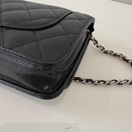 Sac Chanel Wallet on Chain noir