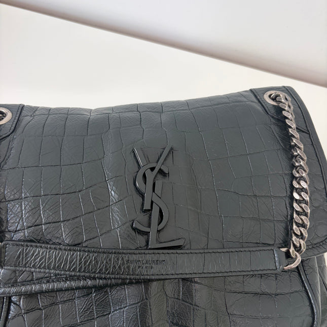 Sac Saint Laurent Niki Medium Kaki foncé