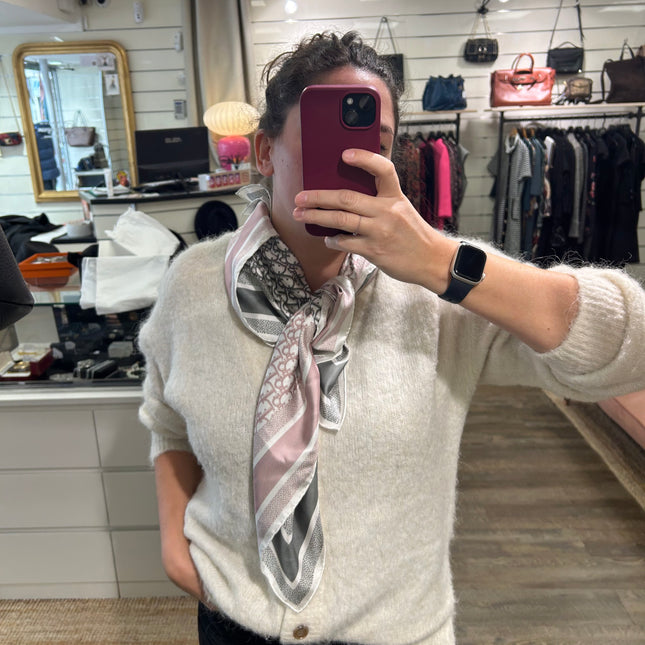 Carré Dior 90cm réversible